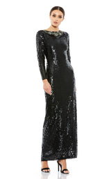 1 of 3 Mac Duggal 93613 Dress Black