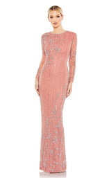 2 of 6 Mac Duggal 93626 Dress Rose