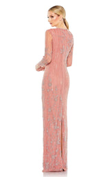 4 of 6 Mac Duggal 93626 Dress Rose