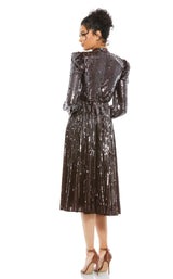 2 of 3 Mac Duggal 93642 Dress Dark-Chocolate