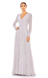 1 of 6 Mac Duggal 93679 Dress Lavender