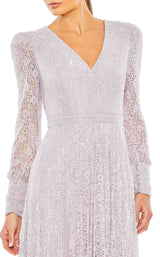 5 of 6 Mac Duggal 93679 Dress Lavender