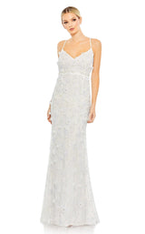 1 of 6 Mac Duggal 93686 Dress White