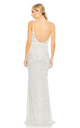 3 of 6 Mac Duggal 93686 Dress White