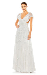 2 of 9 Mac Duggal 93692 Dress White