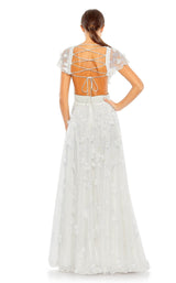 5 of 9 Mac Duggal 93692 Dress White