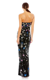 2 of 3 Mac Duggal 93695 Dress Black-Multi