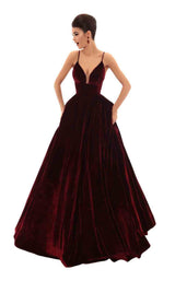 3 of 12 Tarik Ediz 93698 Burgundy