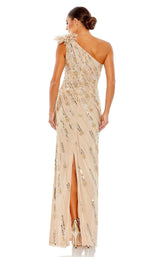 2 of 3 Mac Duggal 93739 Nude-Gold