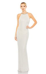 2 of 9 Mac Duggal 93742 Dress White