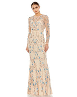 1 of 3 Mac Duggal 93772 Dress Rose-Multi