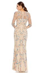 3 of 3 Mac Duggal 93772 Dress Rose-Multi