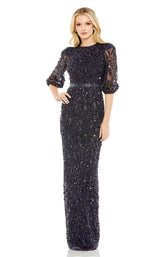 1 of 3 Mac Duggal 93790 Dress Midnight