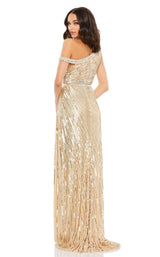 2 of 3 Mac Duggal 93802 Dress Nude-Gold