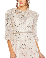 3 of 6 Mac Duggal 93805 Dress Blush