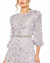 4 of 6 Mac Duggal 93805 Dress Blush