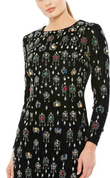 3 of 3 Mac Duggal 93811 Dress Black