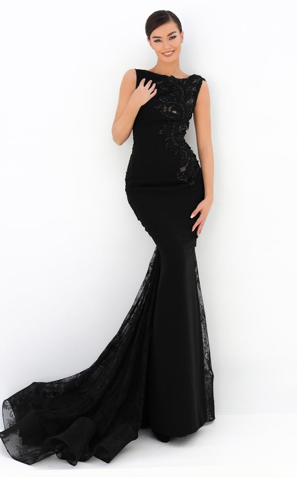 Tarik Ediz 93820 Dress Black