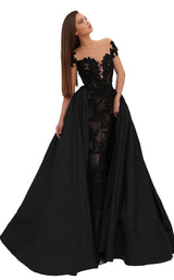 2 of 10 Tarik Ediz 93822 Dress Black