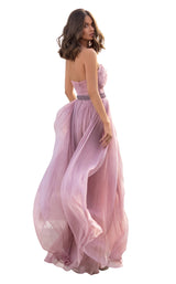 Tarik Ediz 93848 Dress Lilac