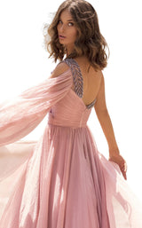 6 of 6 Tarik Ediz 93854 Dress Powder