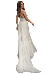 2 of 6 Tarik Ediz 93866 Dress Ivory