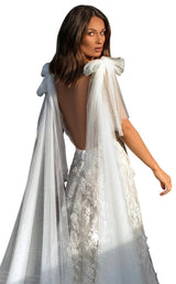 4 of 4 Tarik Ediz 93956 Dress Ivory