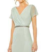 2 of 3 Mac Duggal 93994 Dress Sage