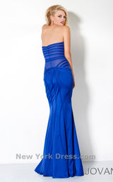 5 of 6 Jovani 8872 Royal