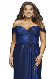 4 of 6 Faviana 9457 Royal