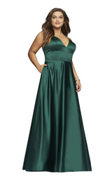 4 of 10 Faviana 9466 Hunter Green