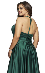 9 of 10 Faviana 9466 Hunter Green