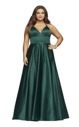 1 of 10 Faviana 9466 Hunter Green