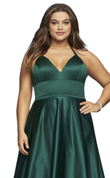 6 of 10 Faviana 9466 Hunter Green