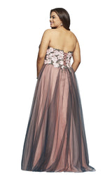 3 of 6 Faviana 9467 Dusty-Pink-Smoke