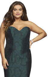 4 of 6 Faviana 9470 Evergreen-Black