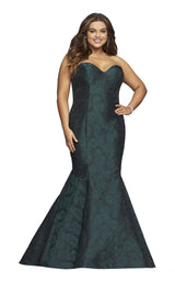 2 of 6 Faviana 9470 Evergreen-Black
