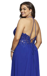 8 of 8 Faviana 9472 Royal