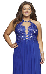 6 of 8 Faviana 9472 Royal