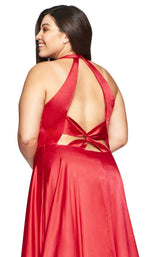 5 of 5 Faviana 9495 Dress Red