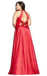 2 of 5 Faviana 9495 Dress Red
