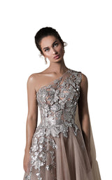 3 of 4 Tarik Ediz 96018 Dress Powder