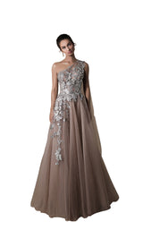 1 of 4 Tarik Ediz 96018 Dress Powder