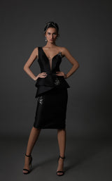 2 of 8 Tarik Ediz 96138 Dress Black