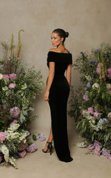 2 of 3 Tarik Ediz 98021 Dress Black