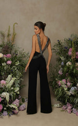 2 of 4 Tarik Ediz 98085 Dress Black