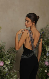 4 of 4 Tarik Ediz 98085 Dress Black