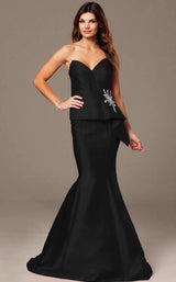 1 of 5 Jovani 98247 Black