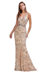 1 of 6 Andrea And Leo A0610 Champagne