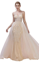 1 of 4 Andrea And Leo A0614 Ivory/Champagne